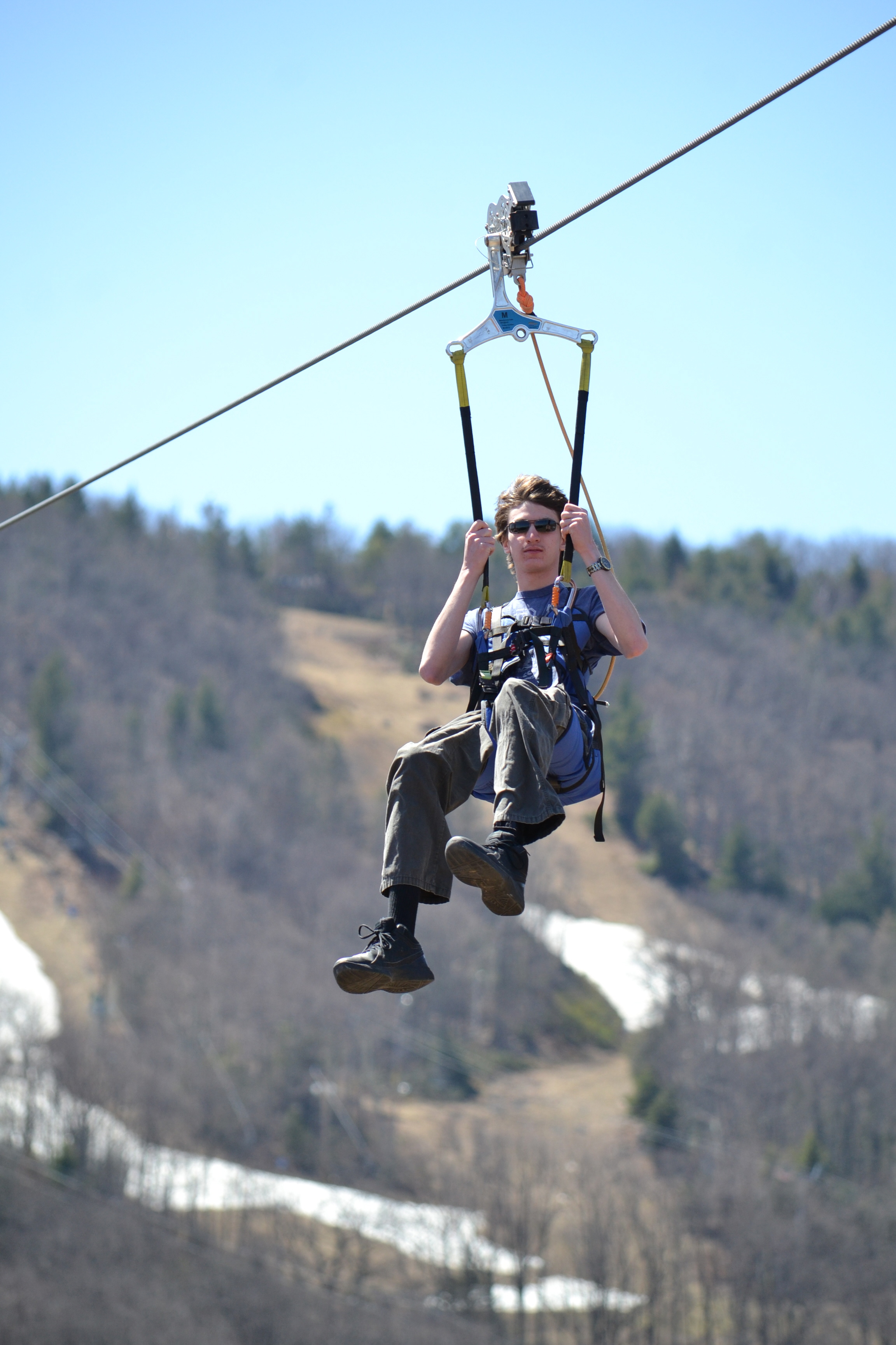Andrew Gordon Ziplining
